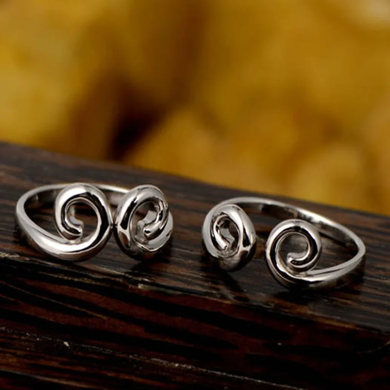 

S925 Silver Vintage Handmade Monkey King Head Ring Open Ring Auspicious Ruyi,Bring big money,Ward Off Evil,Change Luck Amulet