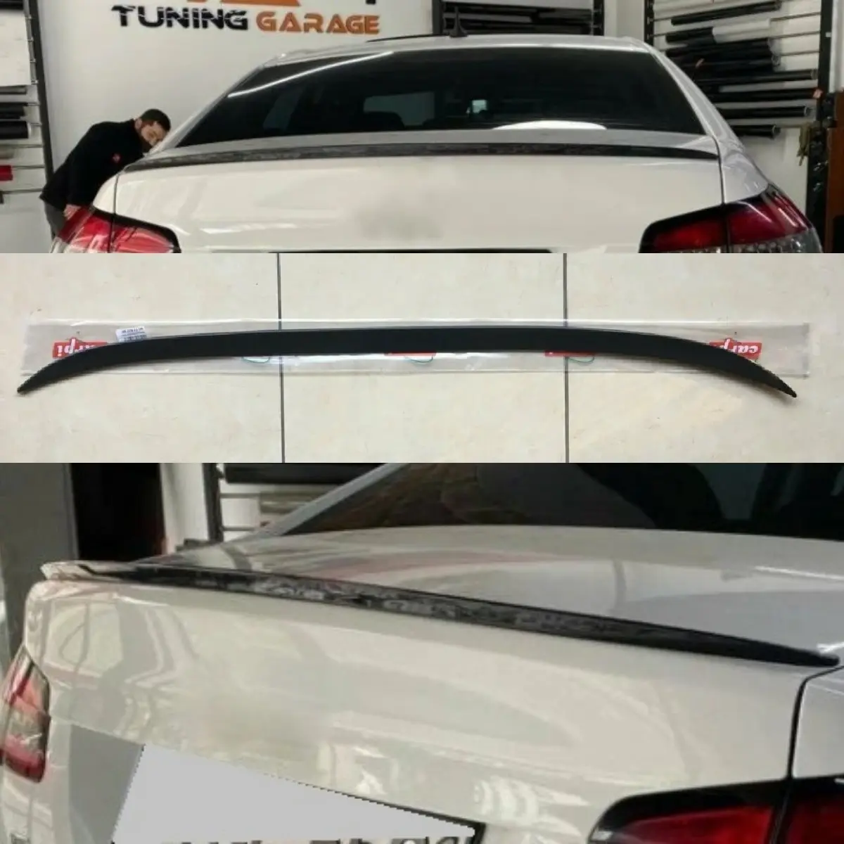 

Автомобильный спойлер для Citroen C5, перфорированный спойлер для багажника с верхним и центральным крыльями, декоративное фиксированное крыло...