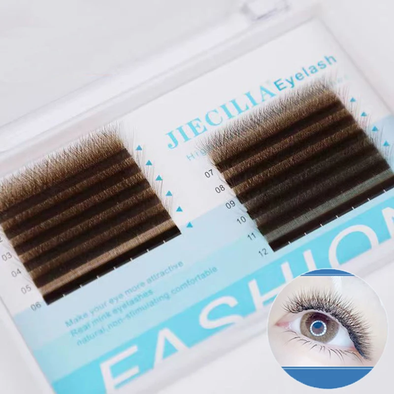 SHUIDUO 4D W Shape Eyelash Extensions Natural False Eyelashes High Quality Lashes Soft Silky Glossy Lash Extension Free Shipping