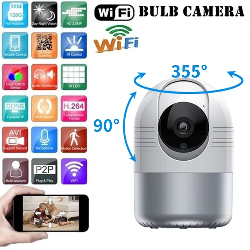 

Умная IP-камера с Wi-Fi и ИК-подсветкой