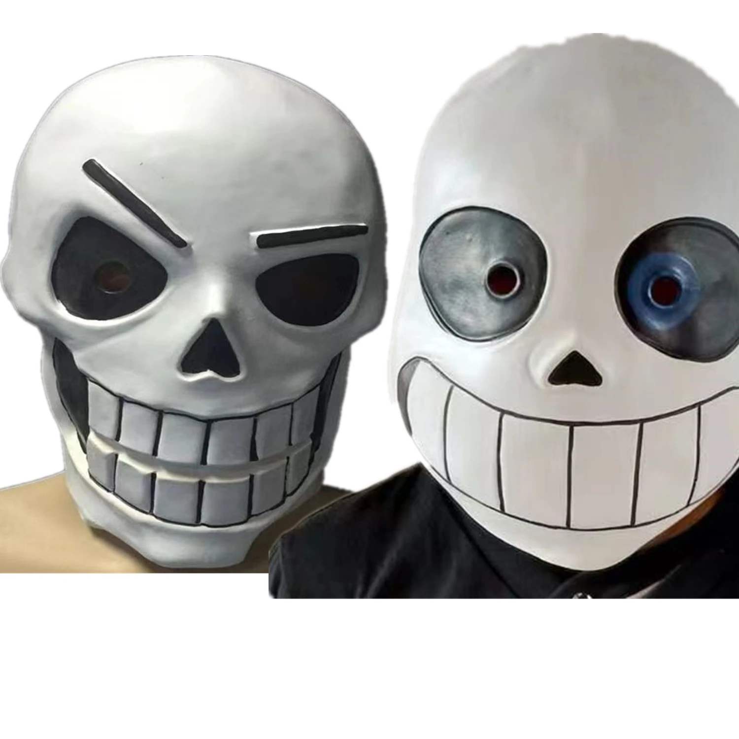 Маска на лицо в виде черепа папируса для косплея