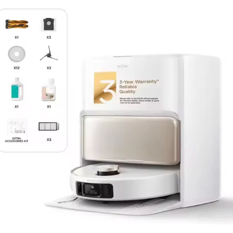 Mova P60 PRO Полный робот-пылесос Комбинированная самоочищающаяся швабра 24 кПа Супер всасывание Предотвращение препятствий Домашнее животное AI Тенденции (art.: 3920d34db2bbc) - 3920d34db2bbc