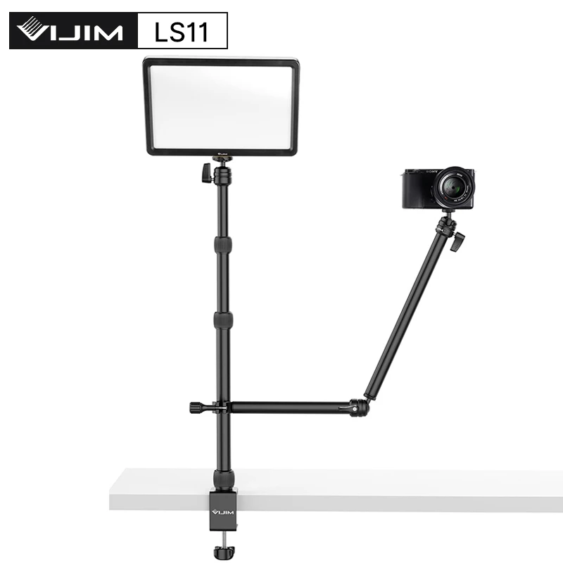 Cena VIJIM LS11 Uchwyt Do Montażu Na Biurko C Mocowanie Zaciskowe Elastyczne Ramię Przedłużyć Lekki Statyw Z Ponad 360 ° Głowica Kulowa Stojak Mikrofonowy Lampa Pierścieniowa Uchwyt Najtaniej VIJIM LS11 Uchwyt Do Montażu Na Biurko C Mocowanie Zaciskowe Elastyczne Ramię Przedłużyć Lekki Statyw Z Ponad 360 ° Głowica Kulowa Stojak Mikrofonowy Lampa Pierścieniowa Uchwyt