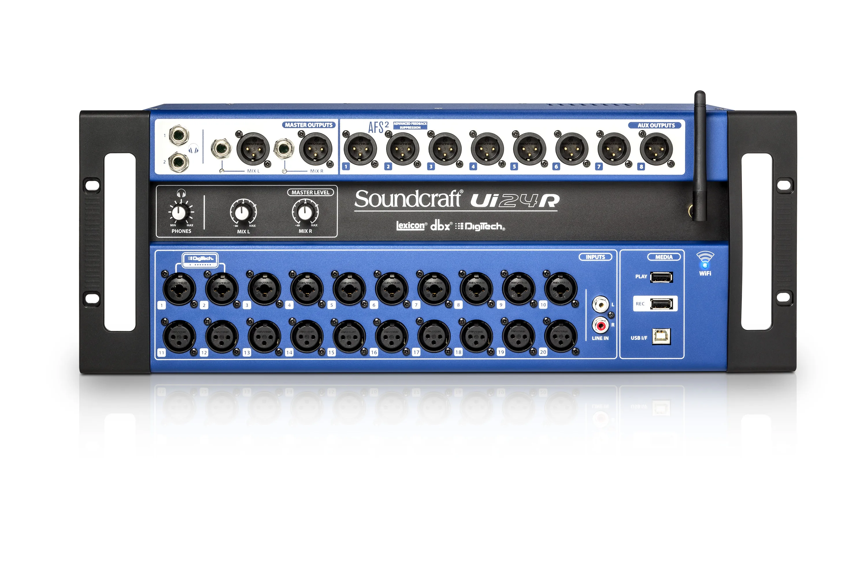 

(NEW NEW DISCOUNT) Soundcraft Ui24R 24-channel Remote-controlled Digital Mixer