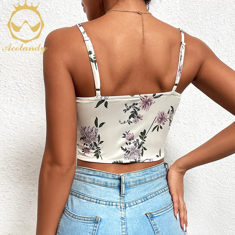 ACELANDY-Seamless Women's Underwear Flowers Lingerie Female Comfort Bralette Sexy Push Up Bras Slim Fit Ladies Sling Brassiere