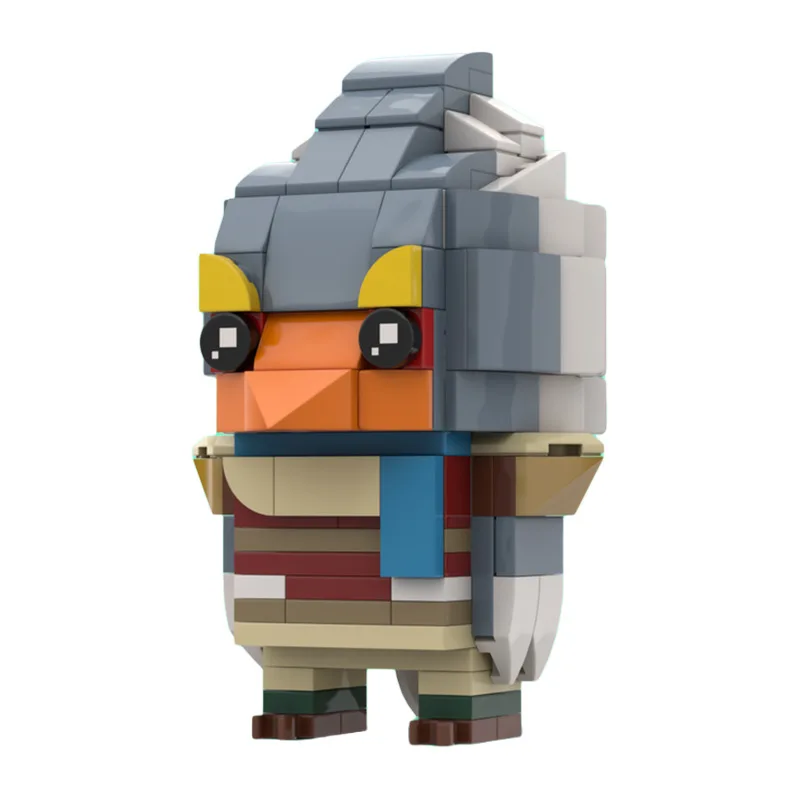 

MOC-63884 Zeldaed Ruins Guardian Action Figures Revali Brickheadz Building Blocks Game Character Bricks Assemble Toy Kid Gifts