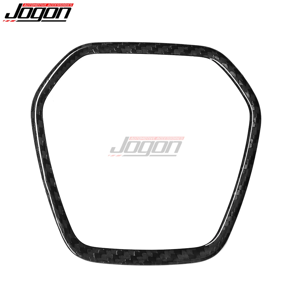 

Для Corvette C8 Z51 Z06 Stingray 2020-2024 углеродное волокно интерьер автомобиля центральное украшение рулевого колеса Обложка рамы наклейка отделка