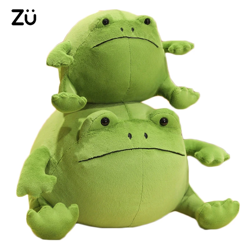 

ZU 20/30cm Reptile Animal Cute Rain Frog Soft Toy Fat Round Froggy Plush Dolls Kids Boy Birthday Gift Funny Home Decor