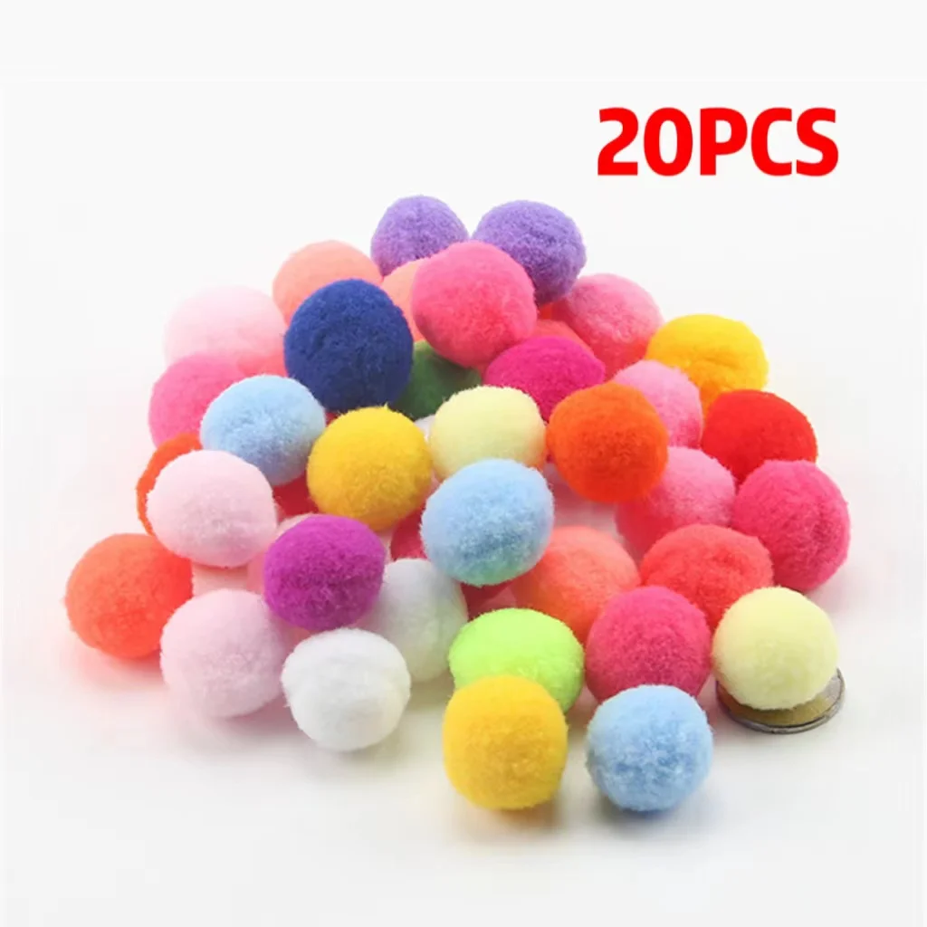 

Игрушка для жевания Pom Cat, милая забавная игрушка для кошек, стрейчевая плюшевая фотошар, креативная красочная Интерактивная деталь