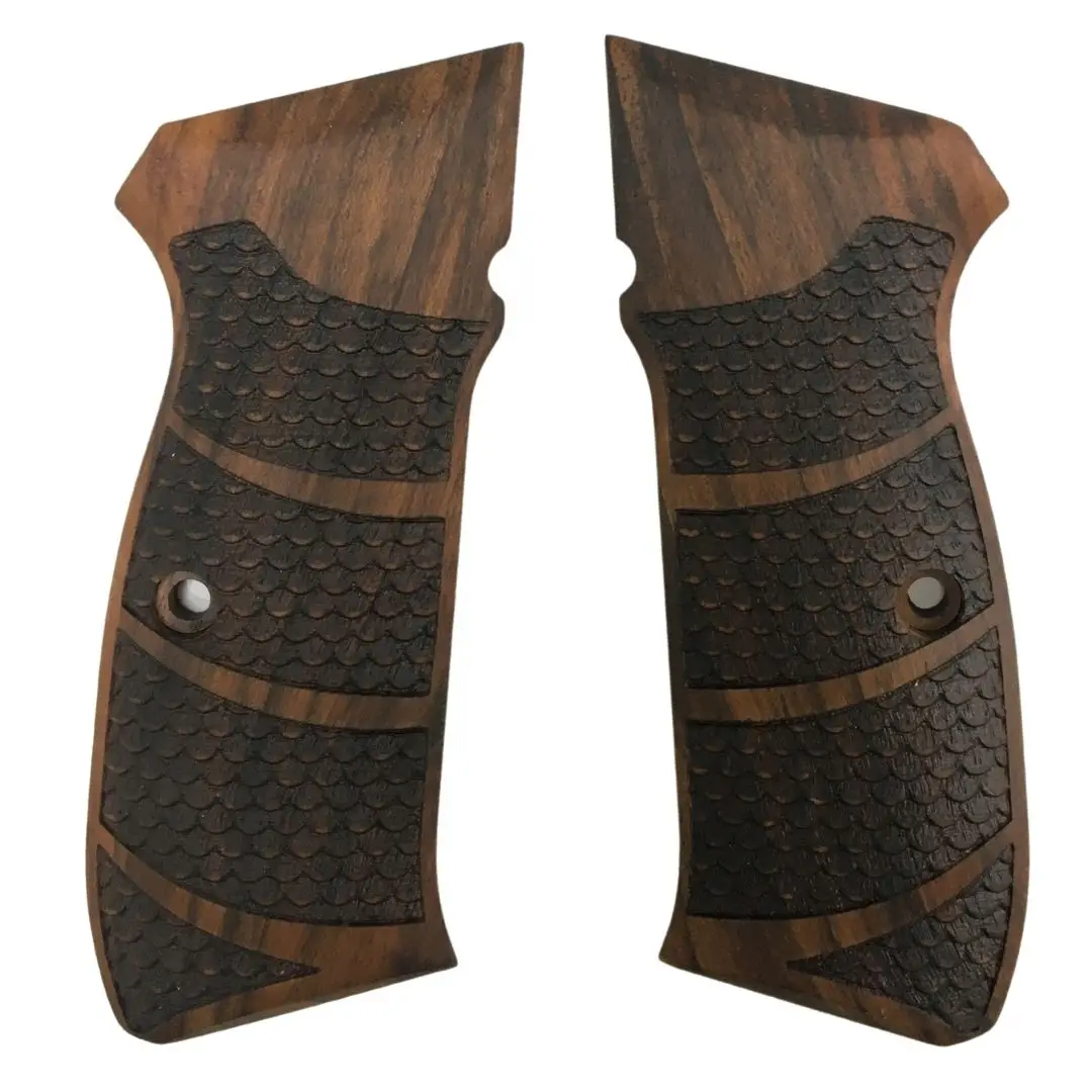 

Colt 1911 Fingerprinted Walnut Grips
