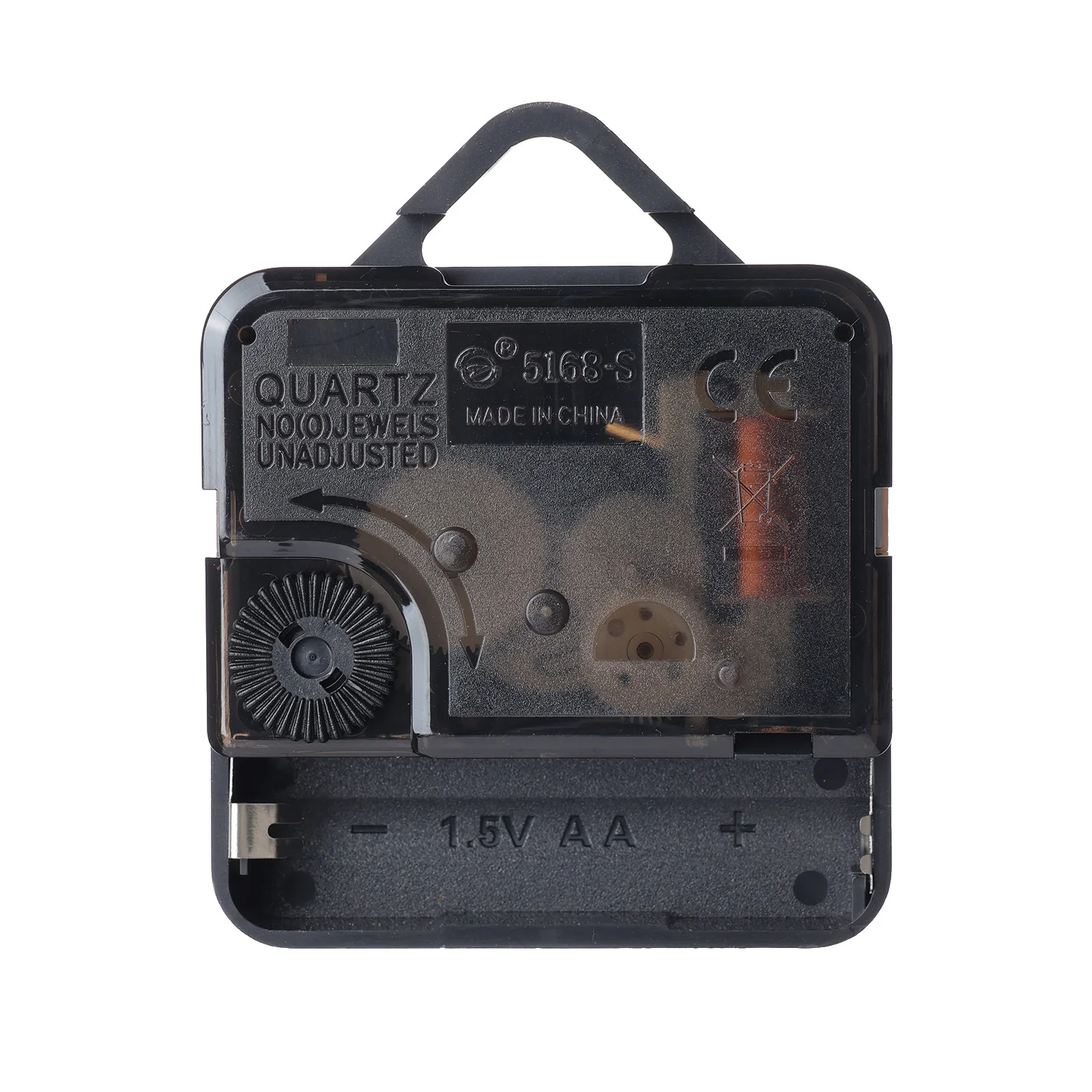 Часовой механизм Соломон-51 плавный ход шток 16 мм стрелки 77/102/91 светящиеся