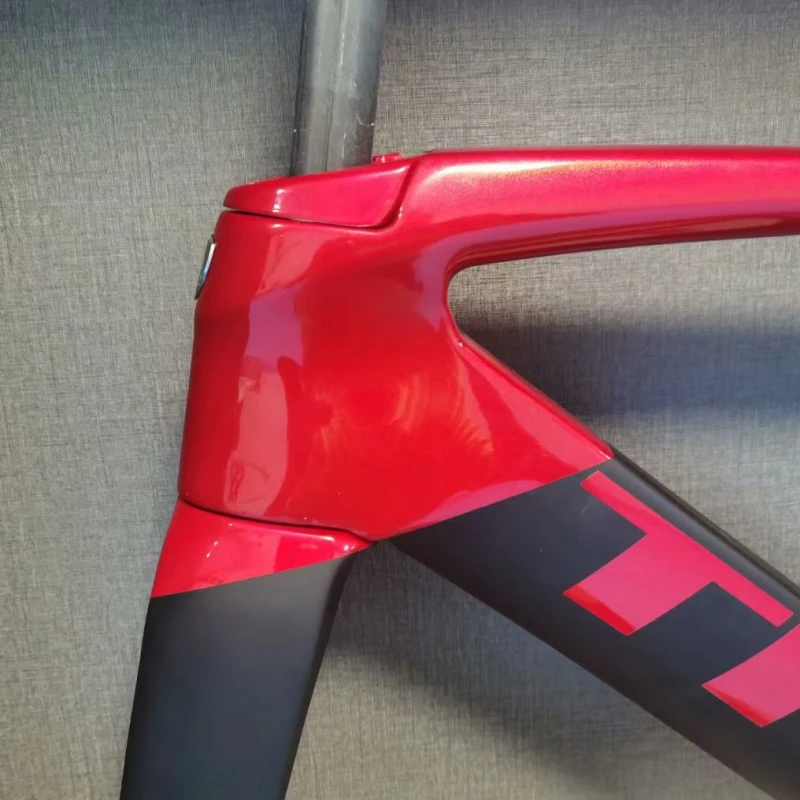 

Taiwan ​2023 NEW Red SLR Light Carbon Road Frame Disk Bicycle Racing Disc Brake Frameset Bike Cycling Bicicletta Handlebar
