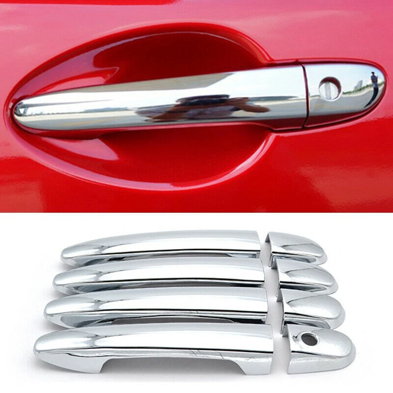 

For Mazda 2 3 6 Axela CX3 CX5 2013-2020 Chrome Car Door Handle Cover Trim Overlays Protection Catch Cap Stickers Accessories