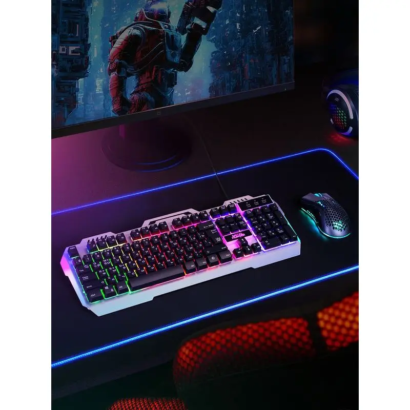 Игровая клавиатура Defender Metal Hunter RGB подсветка 19 Anti-Ghost |