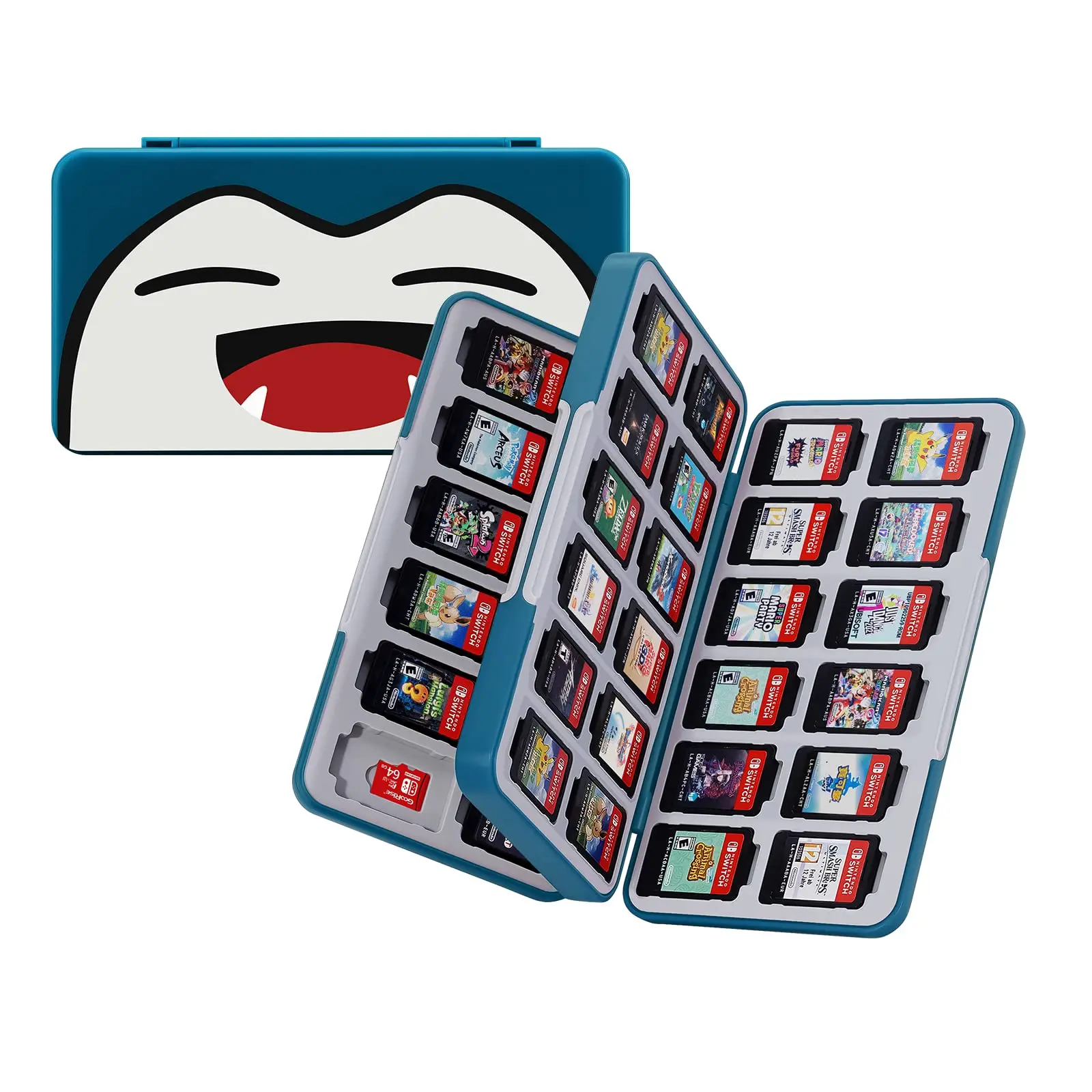 Игровой чехол с 48 слотами для Nintendo Switch картридж держателем Switch/NS/OLED/Lite Game Storage