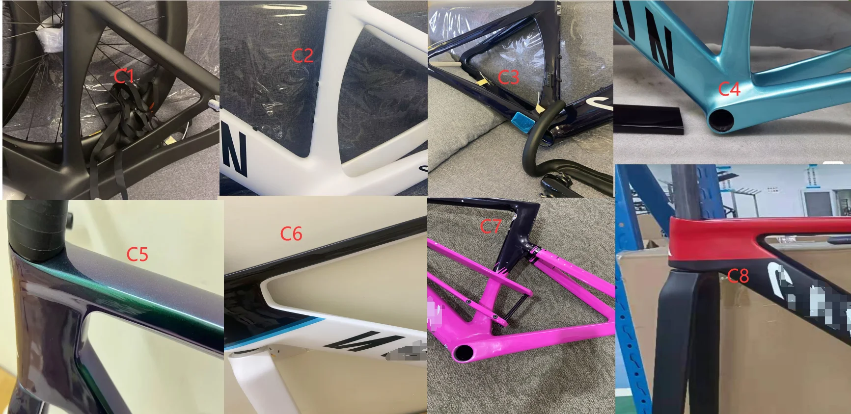 

CF- style road bike carbon frame ud glossy bb86 cany disc carbon bike frame white /black green cycling frame XXS XS S M L