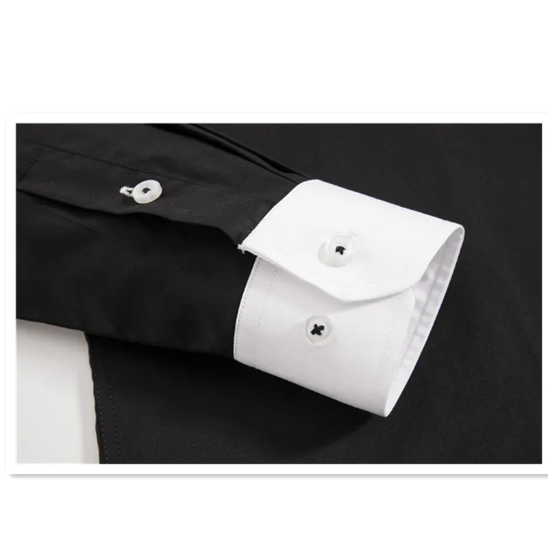 2022 Male Casual Shirts High Quality Regular Fit 100% Cotton Shirt For Men Formal Office Shirts White Men Fashion Clothing