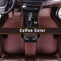 car floor mats for hyundai tucson 2019 2021 full set floor liners auto carpets interior accessories