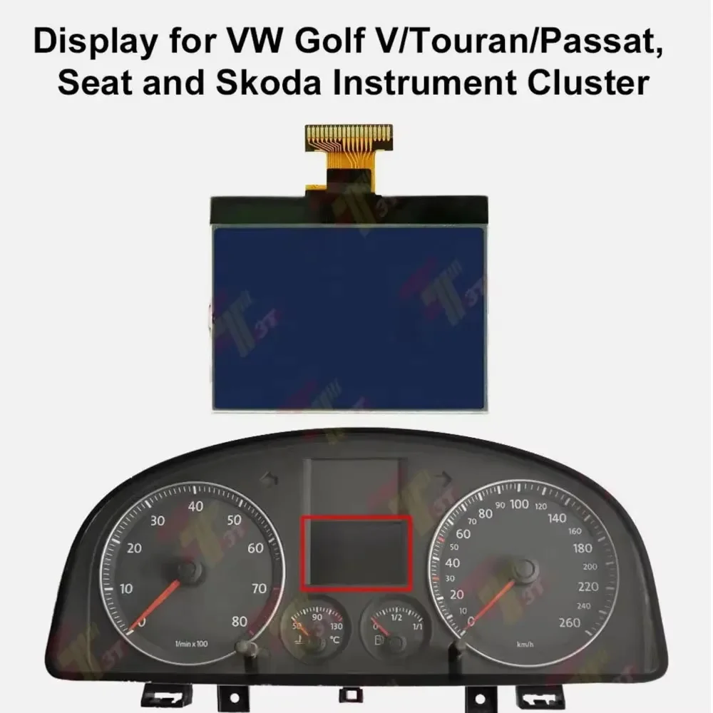ЖК-дисплей для приборной панели VW Golf V Passat B6 Seat Skoda после 2003 класт инструментов