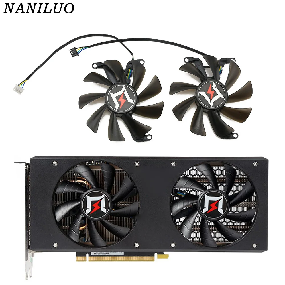 

85mm TH9215S2H-PAA04 RTX3060 Video Card Fan For Gainward RTX 3060 3060Ti Ghost Graphics Card Cooling Fan ​ ​