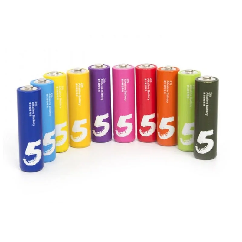 Батарейки Xiaomi ZMI Rainbow ZI5 Batteries типа AA 10 шт. (цветные) |