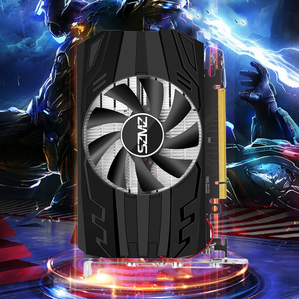 Компьютерная видеокарта 128-разрядная GT730, 2 ГБ памяти DDR5 ...