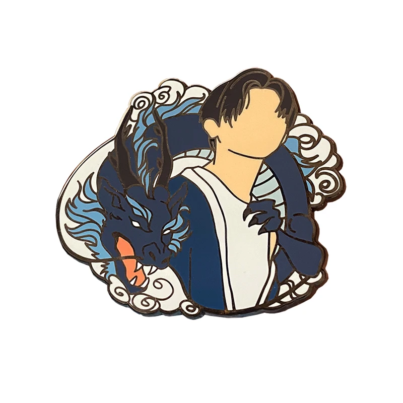 Оригинальный мультяшный необычный цветочный значок для лацкана оптовая продажа