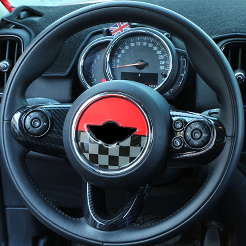 Наклейки на руль для Mini cooper R50R52 R53 R55 R56 R60 R61 F54 F55 F56 F60 Clubman 3D наклейки автомобиль |