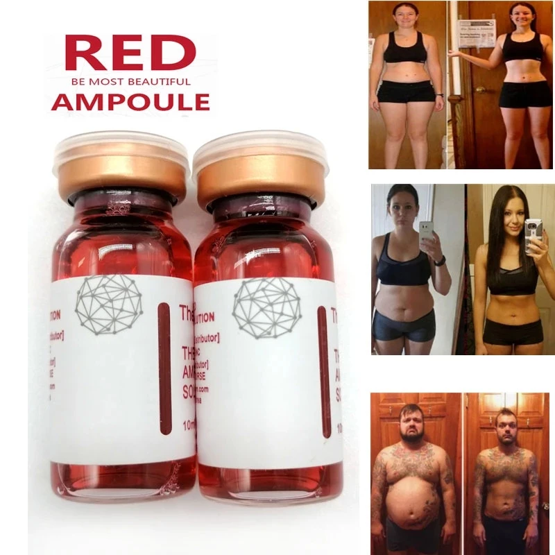 

2022 New Products The Red Ampoule Solution Lose Weight Lipolytic Dissolve Fat Lipolysis For Hyaluron Pen Korean 10ml The Red