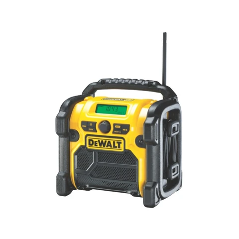 DeWalt DCR020 SOLO Радио аккум. (10.8-18В/230Вт, DAB+FM, шнур питания 1.8м, 2.8кг)