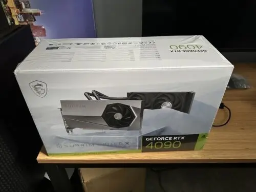 

Видеокарта MSI GeForce RTX 4090 SUPRIM LIQUID X 24 ГБ GDDR6X