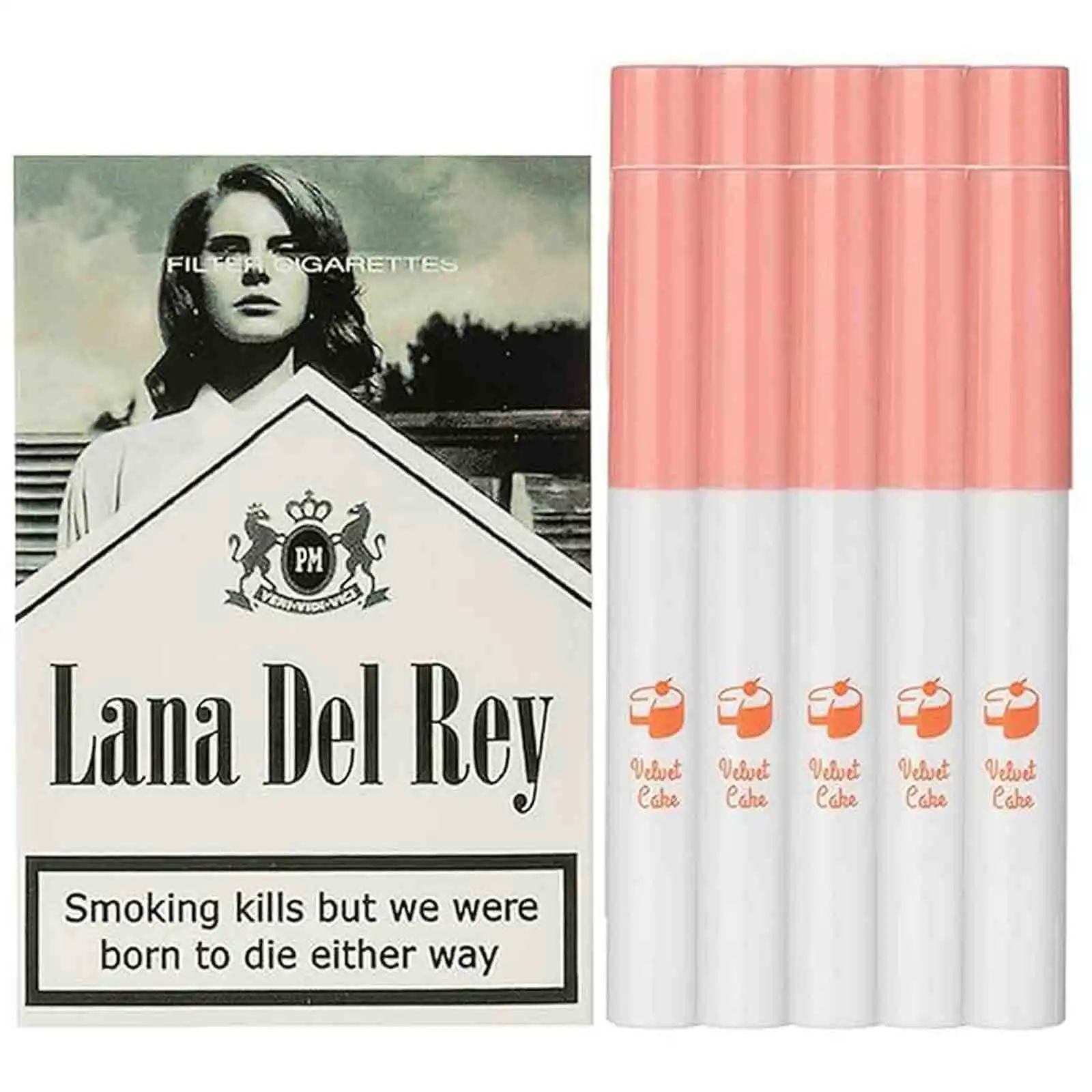 Губная помада для сигарет от Lana Del Rey - в 10 упаковках | AliExpress