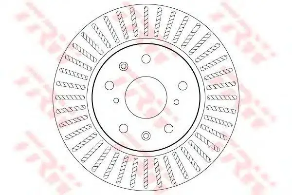 TRW df7398 disk торм. Lane. Suzuki Swift III 06 = 276x20 2 PCs | Discs Rotors &amp Hardware