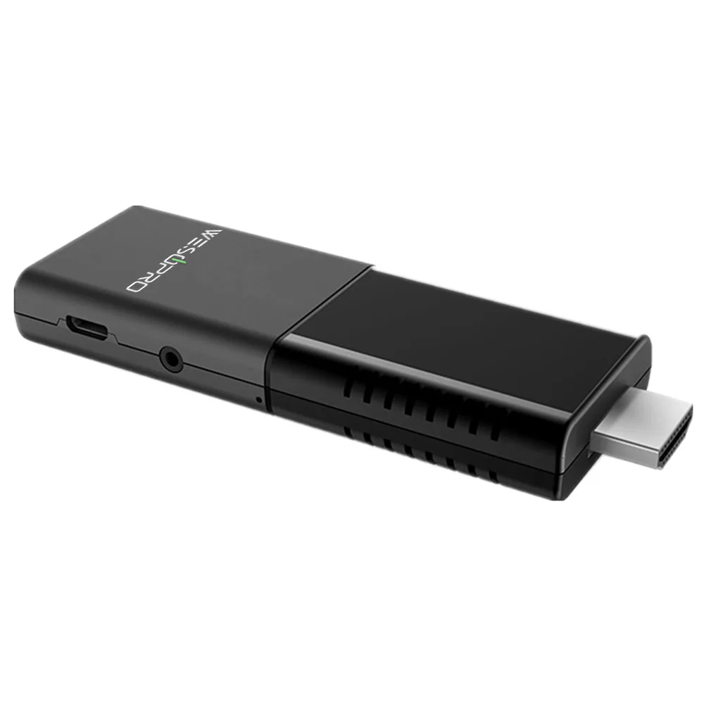 WESOPRO Linux OS TV Stick 4K Стандартный смарт-ключ для телевизора с 2 4 ГГц 5 0 двухдиапазонный
