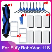 replacement for eufy robovac 11s plus 35c 30 30c 15c 12 25c robot vacuum main roller side brush pre filter hepa strainer spare
