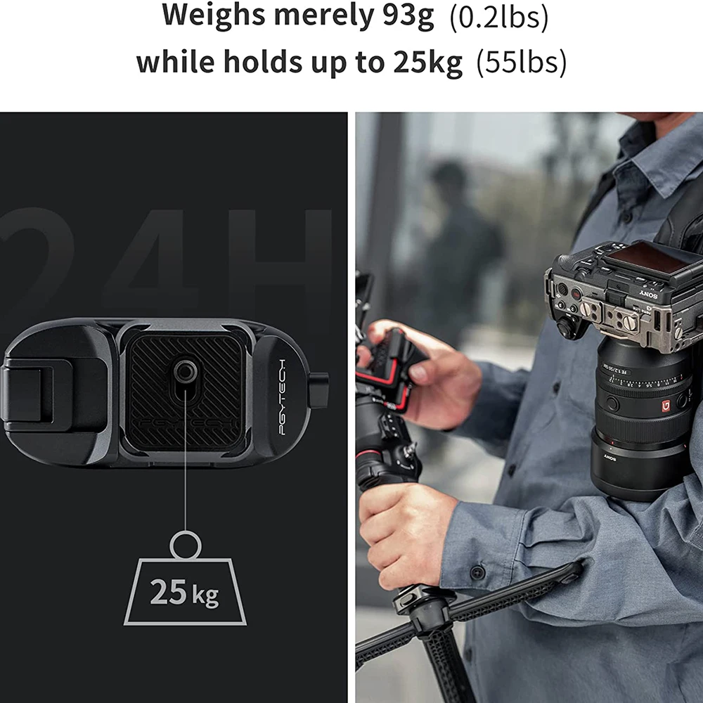 Зажим для камеры PGYTECH Beetle зажим на плечевом ремне или экшн-камеры машины карт DSLR и
