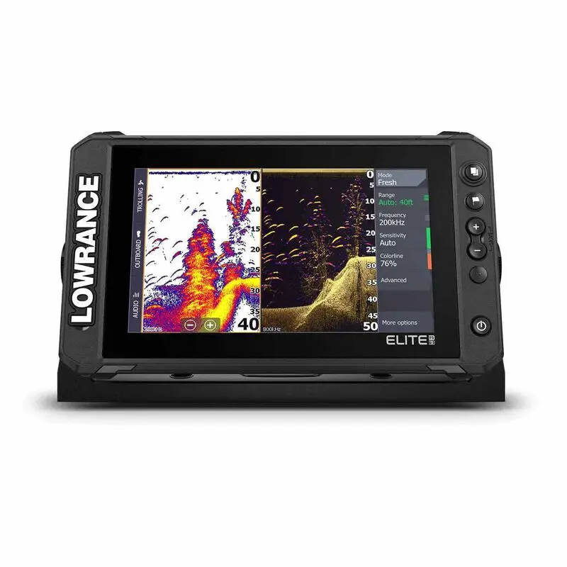 

(BRAND NEW) Lowrance Elite FS 9 Fish Finder with Active Imaging 3-in-1 Transducer, Preloaded C-MAP Contour+ Charts