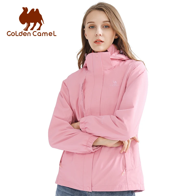 Куртки Goldencamel для женщин и мужчин уличные водонепроницаемые костюмы