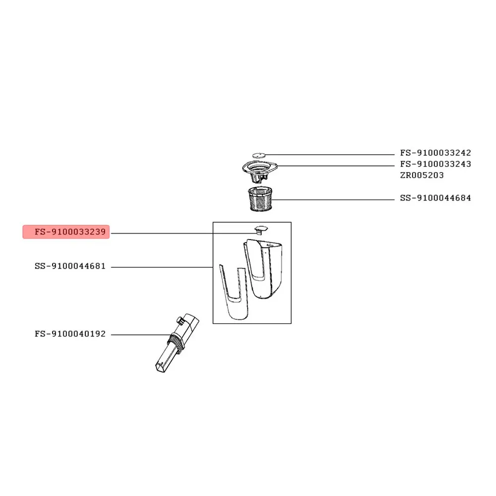Клапан пылесборника для пылесосов Rowenta