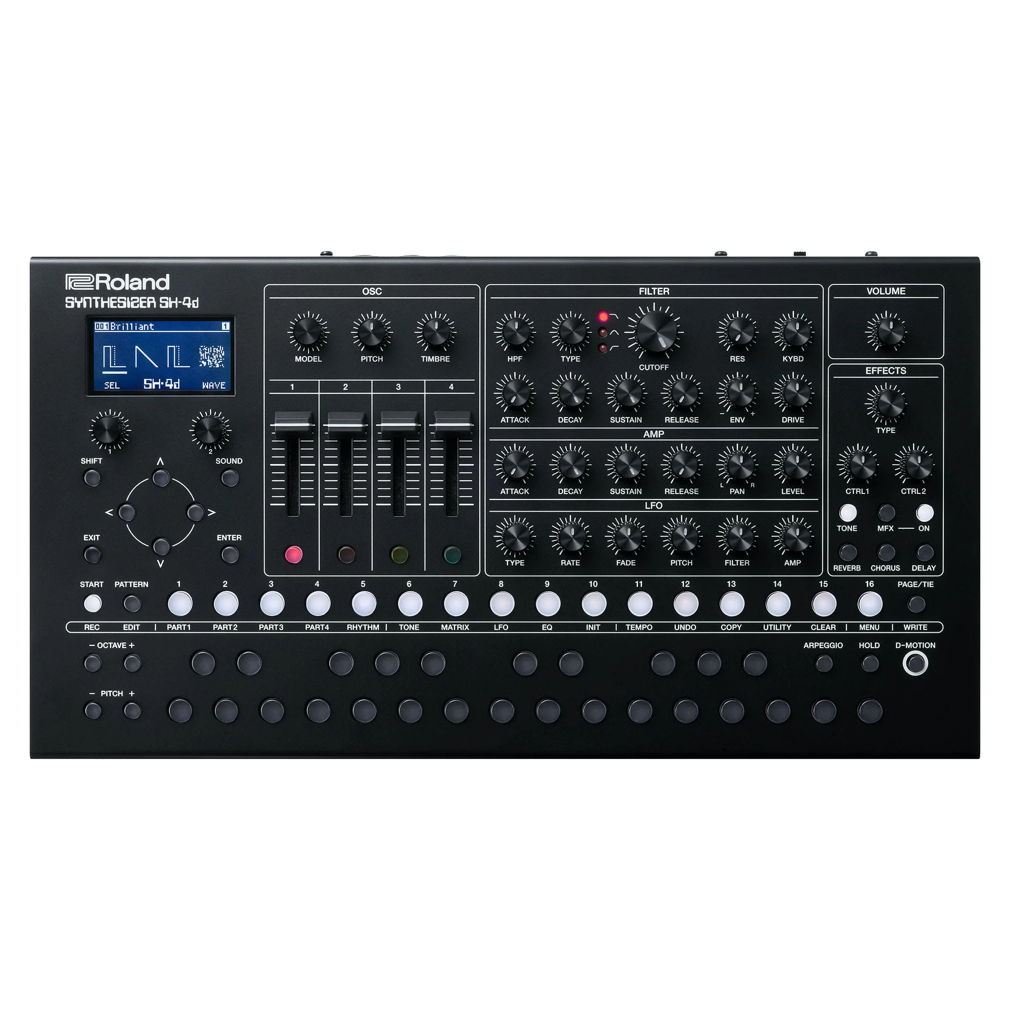 

Low Energy Consumer Roland SH-4d Desktop Synthesizer Module