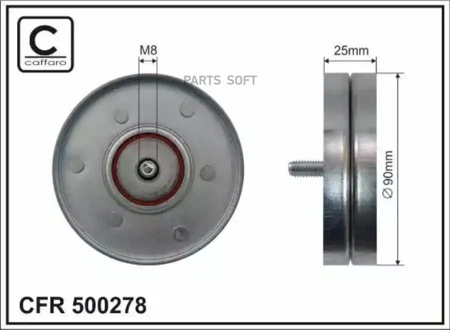 Ролик приводного ремня 500278 | AliExpress