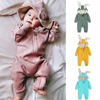 baby romper newborn baby hooded jumpsuit spring summer clothing baby boy clothes warm onesie outfit fannel for baby