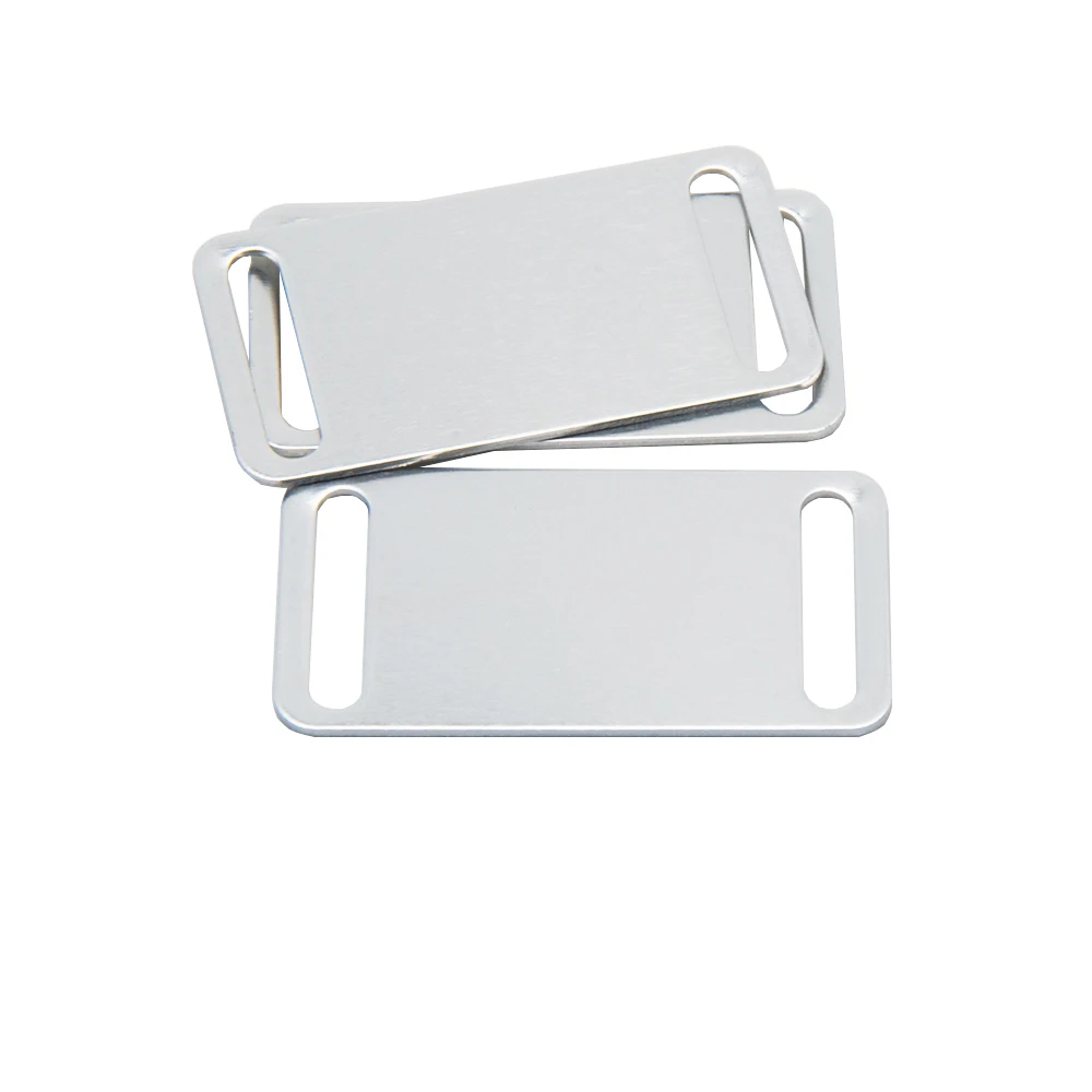 

Aluminum Stamping Blanks For Jewelry Making Bracelet Accessories Pet ID Tags Children Name Tag
