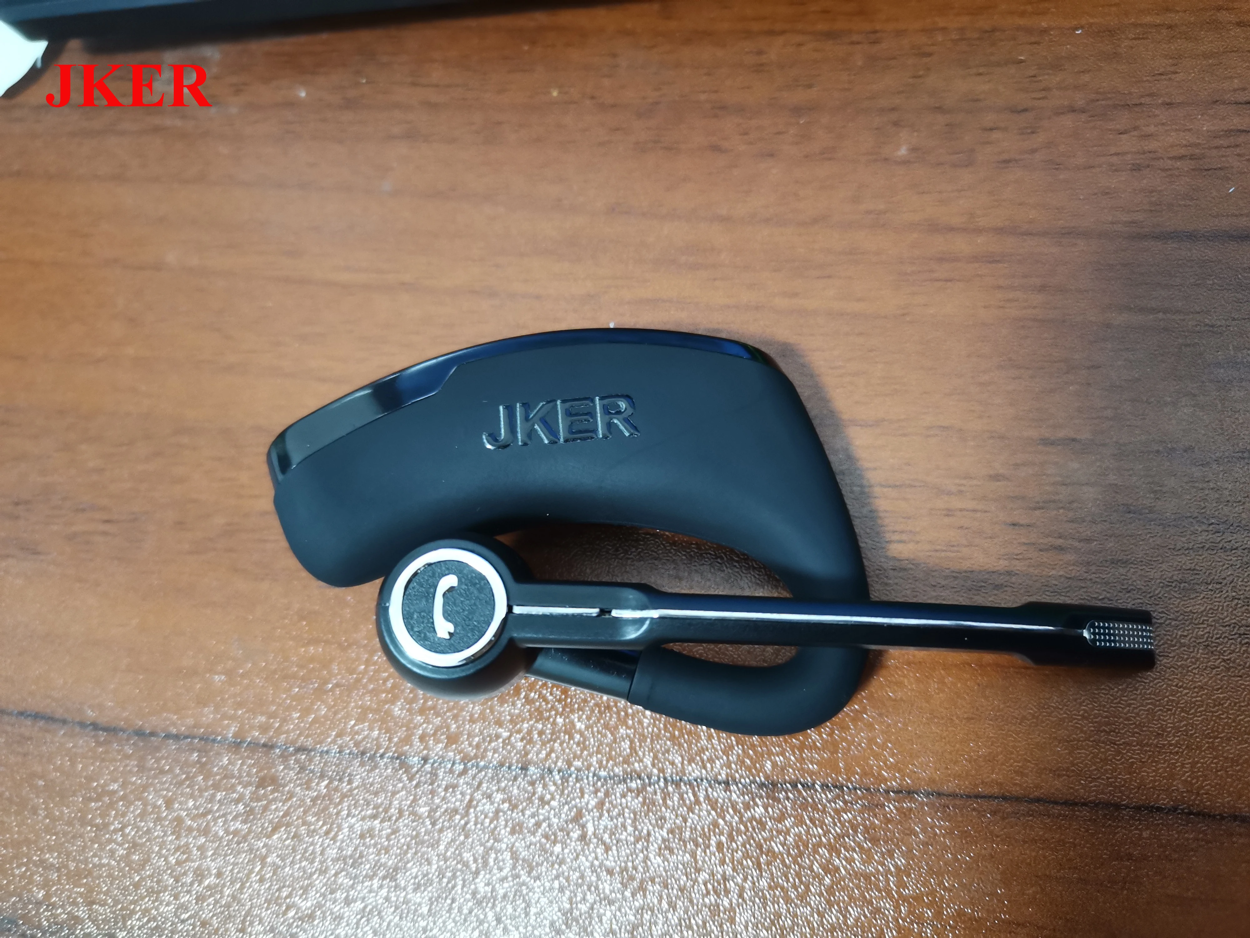 

JKER бизнес наушники 5,0 Bluetooth Беспроводные наушники с ушным крючком Hi-Fi стереогарнитура Hands Free спортивные наушники с микрофоном