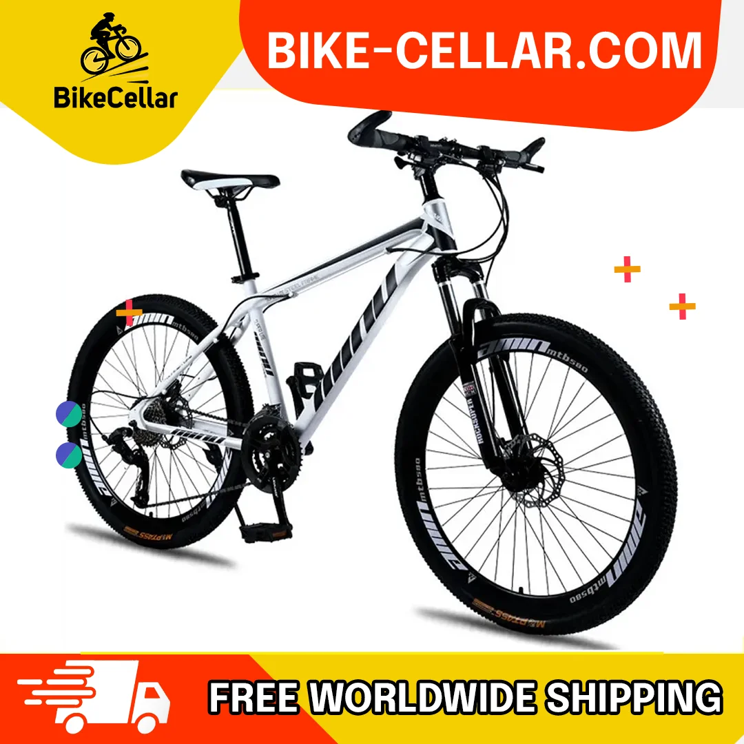 

Mountain Bike Cross Country Bicycle 24/26 Inches Variable Speed Shock Absorption Outdoor Cycling Students