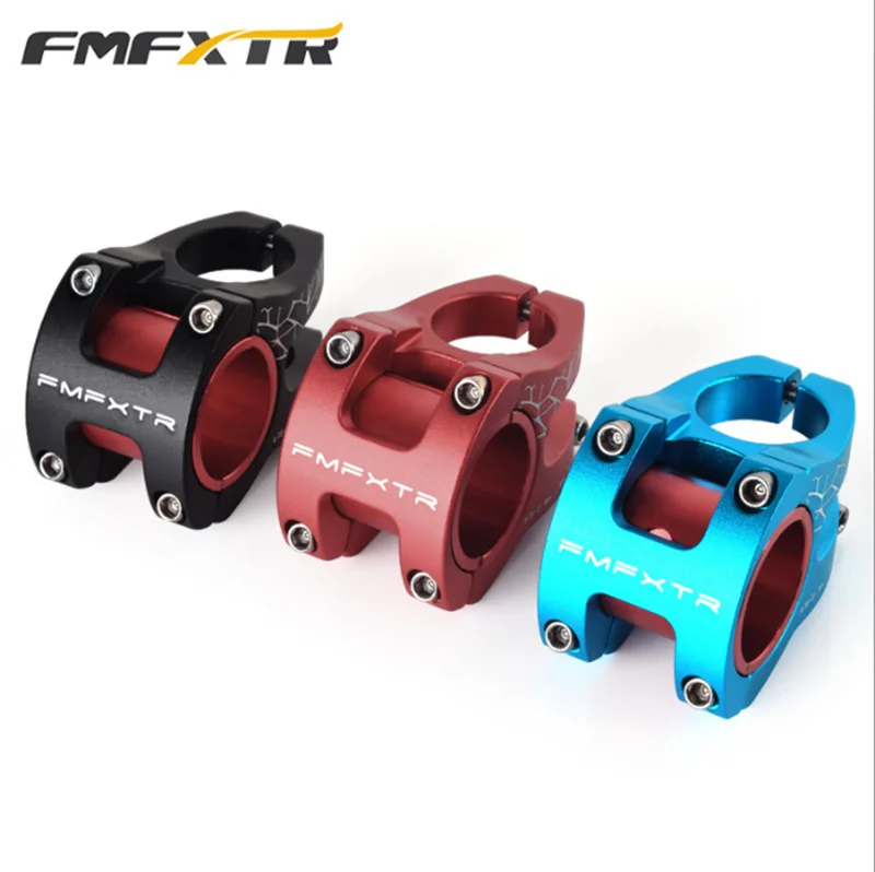 

FMFXTR Bicycle Stem 31.8/35mm Universal Short 35mm Al-alloy DH/XC/AM Ultralight 160g MTB Mountain Bike Handlebar 0 Degree 28.6mm