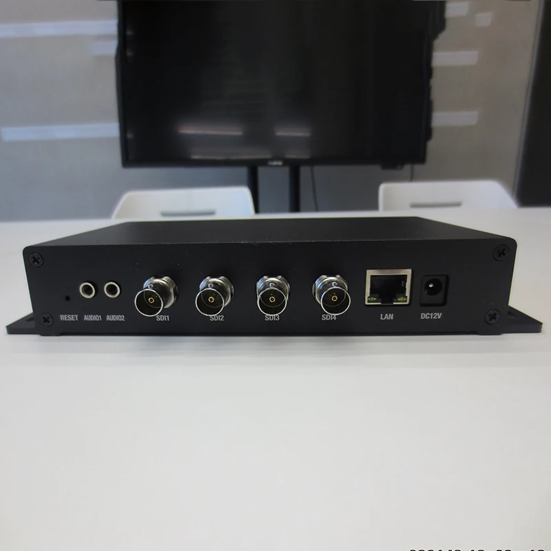 Digivideo H.264 H.265 Потоковая передача IPTV 4-канальный видеокодер 3G SDI SRT 4K (art.: 3920cbb7ad4bd) - 3920cbb7ad4bd