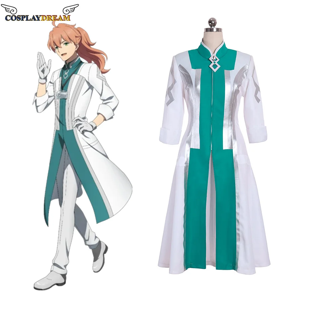 

Костюм для косплея из аниме FGO Fate Grand Dr Romani, Романи, Романи, Униформа, пальто, костюмы на Хэллоуин для мужчин