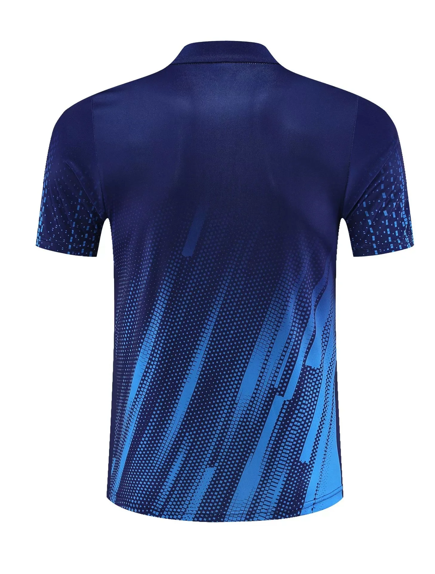 Men T-shirt Quick Drying Women Training Badminton Uniforms Table Tennis Lapel Clothes Printing Boys Breathable Sport Wear