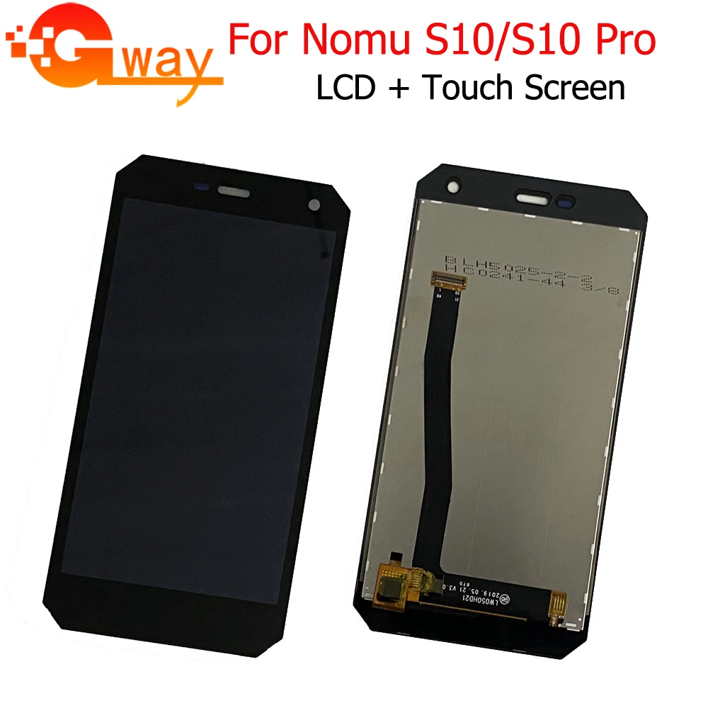 Черный ЖК-дисплей 5,0 дюйма для NOMU S10 + фотоэлемент для S10, универсальный аксессуар для экрана + Инструменты